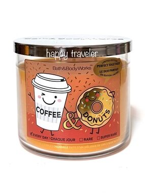 COFFEE & DONUTS 3-Wick Candle